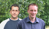 Unsere Regionalligaspieler Dirk Janssen und Hans-Hermann Bach
