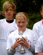 Anke Niggemann - Kreismeisterin U14 2010