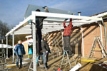 neue Terrassenüberdachung