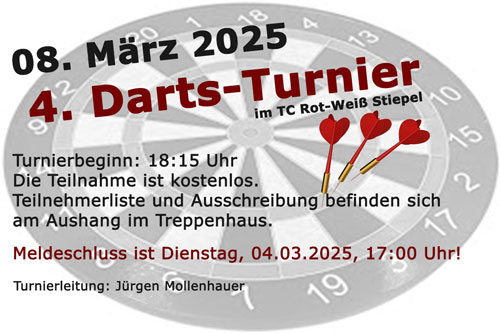 Darts Turnier